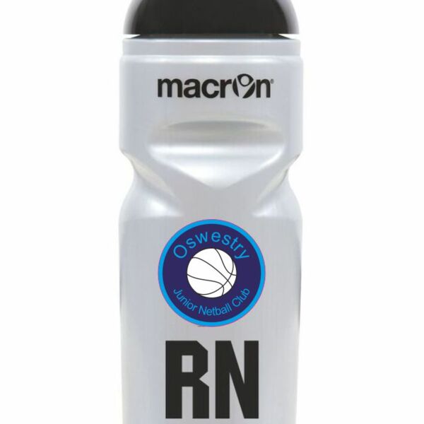 OSWESTRY NETBALL CLUB WATER BOTTLE Thumbnail
