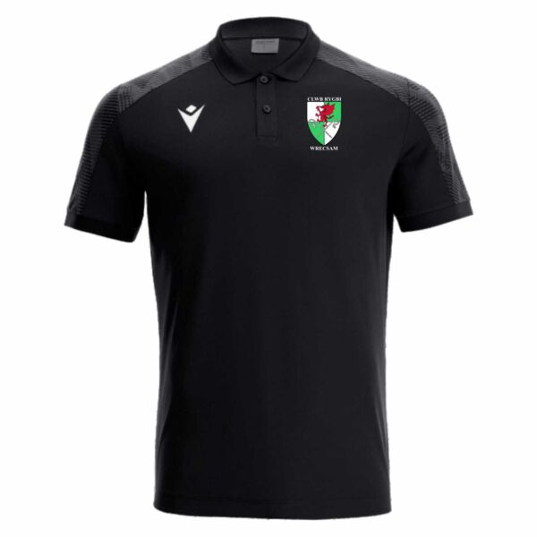 Wrexham Rugby Rock Polo Top SNR Thumbnail