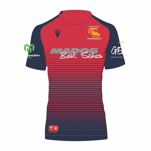 Porthmadog RFC Replica Shirt - JR Thumbnail