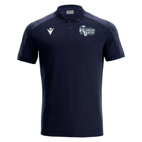 LLANFAIR UTD ROCK POLO TOP SNR Thumbnail