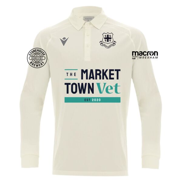 Oswestry Cricket Club Hutton Shirt Long Sleeve SNR Thumbnail