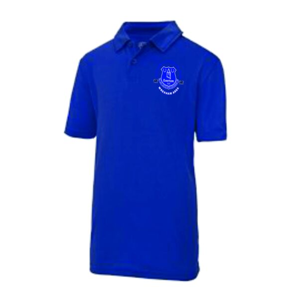 Everton Supporters Club Junior Cotton Polo Shirt Thumbnail