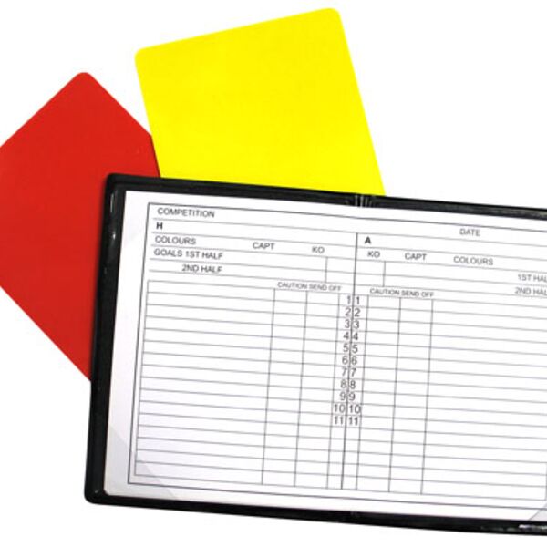 FAW Referee Note Book with Cards Thumbnail