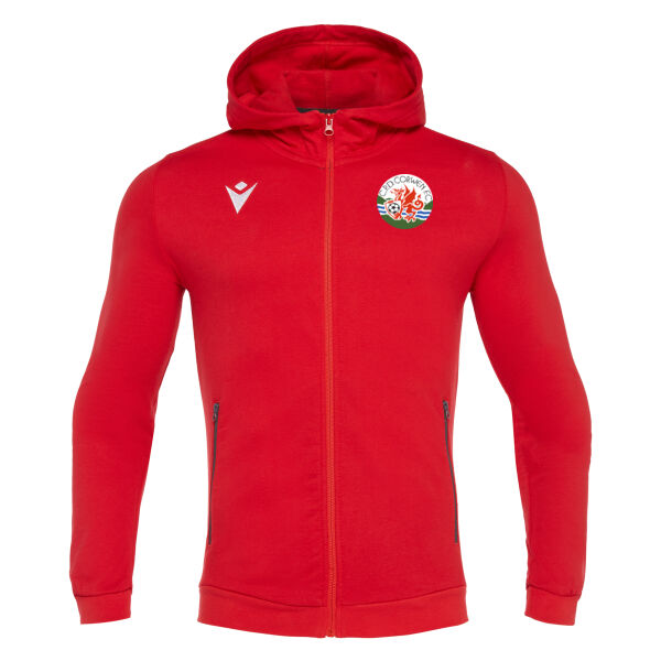 CPD Corwen FC - Cello Full Zip Hooded Sweatshirt JR Thumbnail