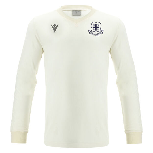 Oswestry Cricket - Wright Cricket White Match Pullover (SNR) Thumbnail