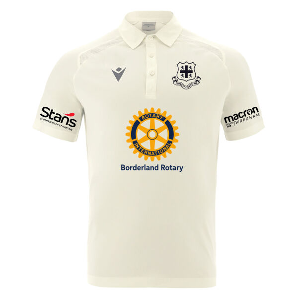 Oswestry Cricket - Oswestry Cricket Club Hutton Match Shirt SNR (Borderland Rotary/ Stans) Thumbnail