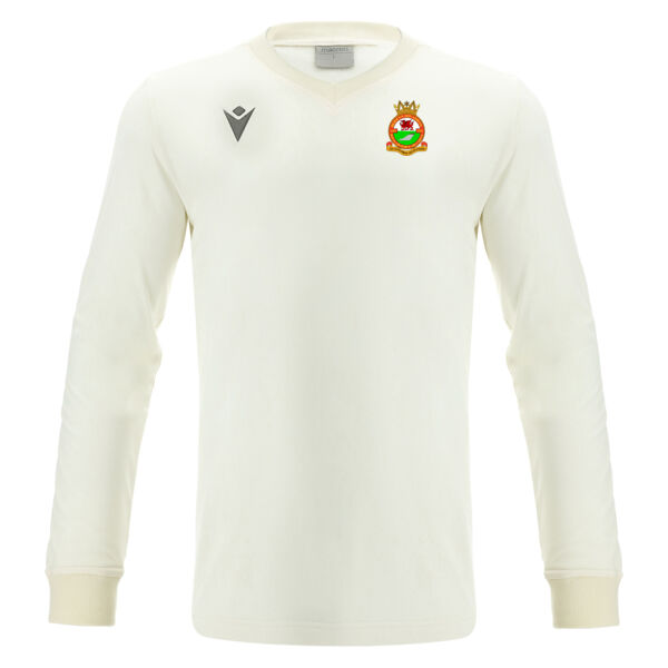 RAF Berwyn - Wright Cricket White Match Pullover (JNR) Thumbnail