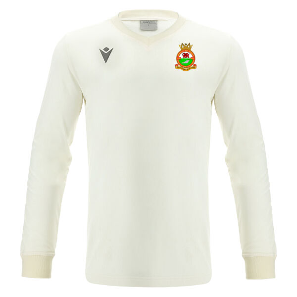 RAF Berwyn - Wright Cricket White Match Pullover (SNR) Thumbnail