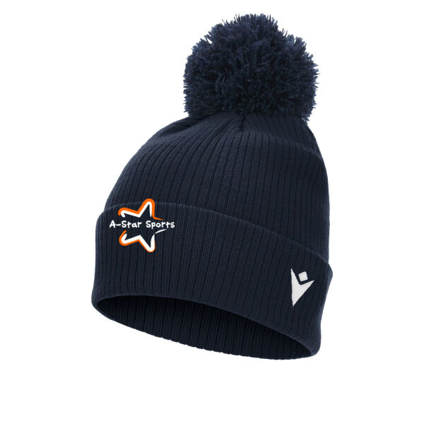 A Star Sports SNR - Snow Pompon Beanie Thumbnail