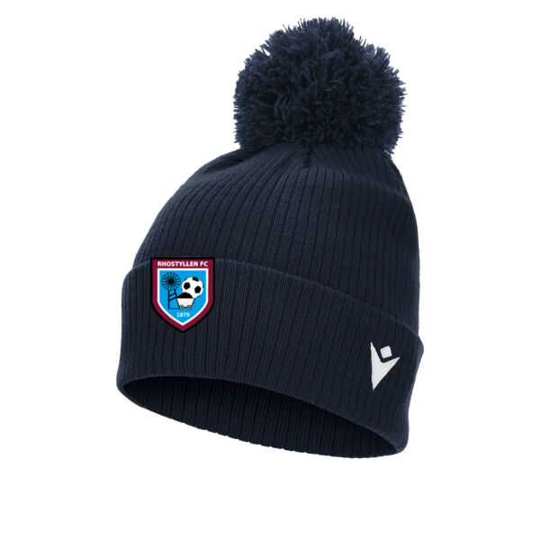 Rhostyllen FC - Snow Pompon Beanie Thumbnail