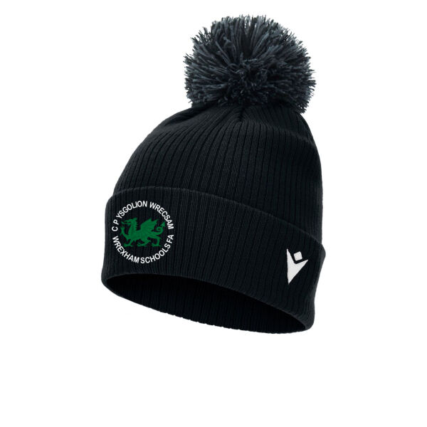 Wrexham Schools - Snow Pompon Beanie Thumbnail