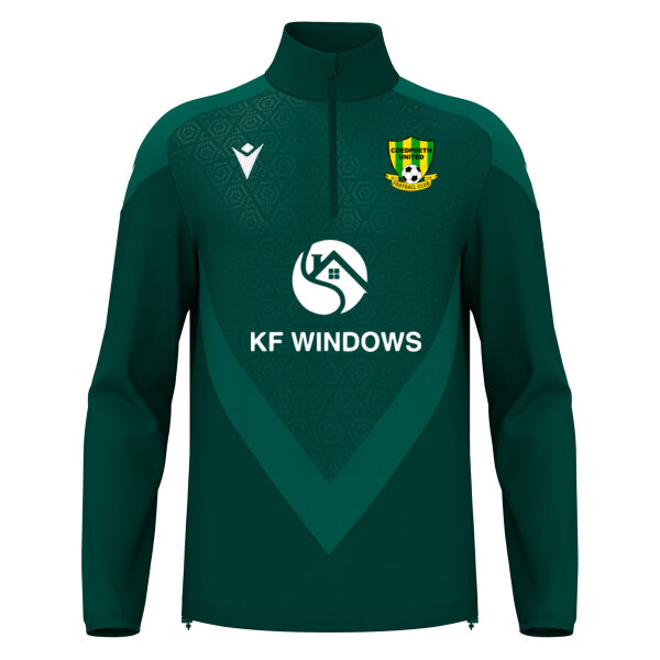 Coedpoeth United FC - Anduin 1/4 Zip Top SR (Sponsored) Thumbnail