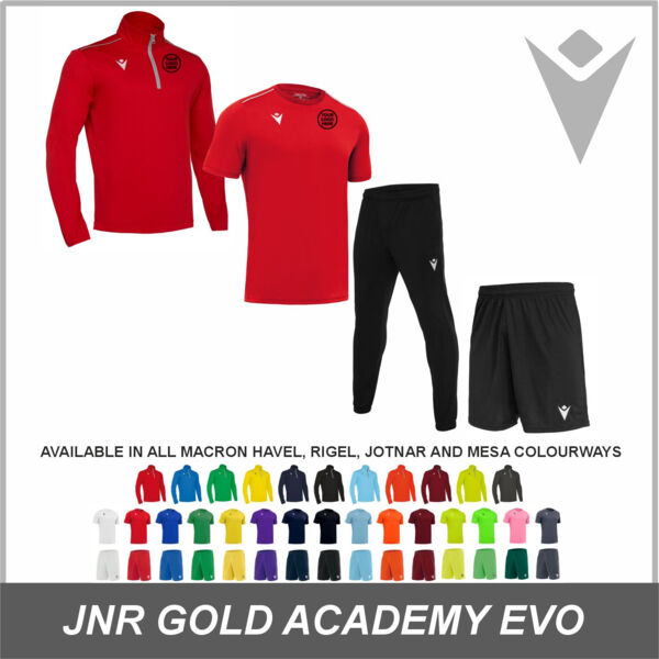 JNR Academy Evo Gold Training Pack Thumbnail
