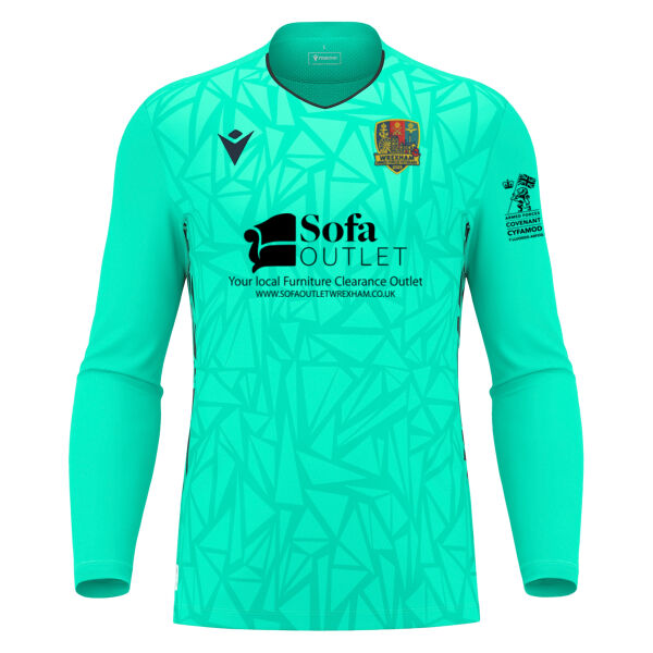 Wrexham Armed Forces Veterans Home GK - Corvus Eco GK Match Day Shirt JNR Thumbnail