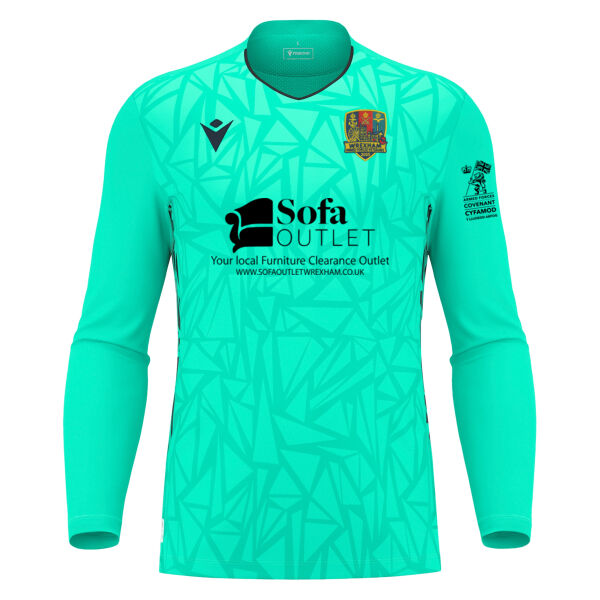 Wrexham Armed Forces Veterans Home GK - Corvus Eco GK Match Day Shirt SNR Thumbnail