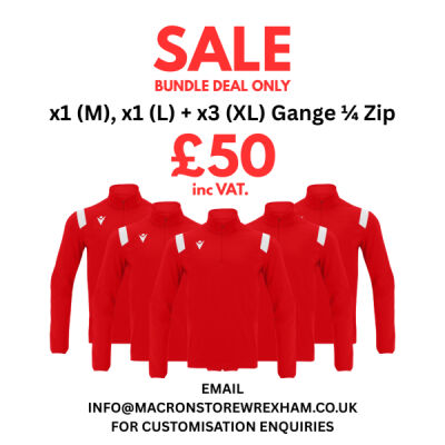 Gange 1/4 Zip (Red) Bundle Deal Thumbnail
