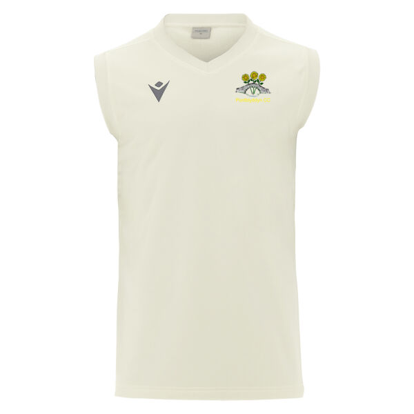Pontblyddyn CC - Broad Cricket Matchday Slipover JR Thumbnail