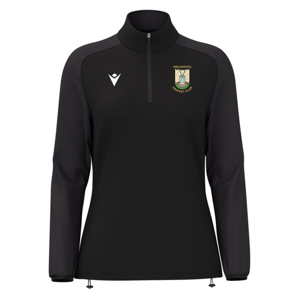 Welshpool CC - Lena Women's 1/4 Zip Top JR Thumbnail