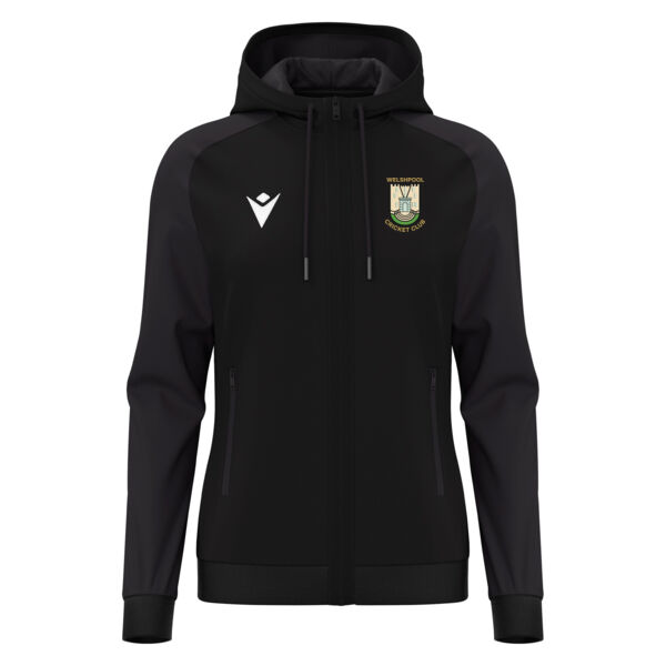 Welshpool CC - Atlas Women's Full Zip Hooded Track Top JR Thumbnail