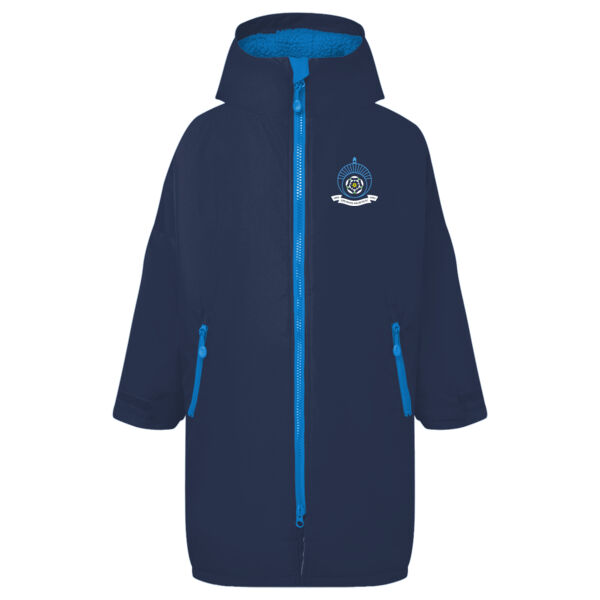 Rhos Aelwyd - Kids TriDri® all seasons waterproof changing robe Thumbnail